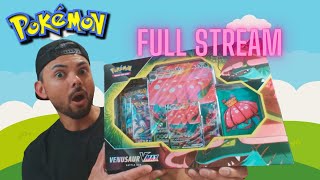 LIVE🔴 Thursday 18th  930pm MST Opening Of Venusaur Vmax Battle Box [upl. by Anelle]