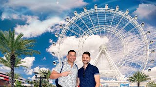 Icon Park  Orlando Eye  International Drive  The Wheel [upl. by Assirek]