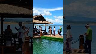 The Floating Gazebo of Highland Bali Resort in Pantabangan Lake Nueva Ecija Philippines [upl. by Monreal]