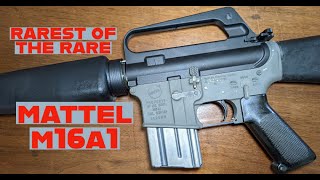 Ultra Rare Mattel M16A1 Examination [upl. by Aleakcim]