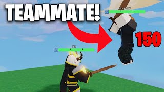 How to kill your teammates any gamemode amp any kit  Roblox Bedwars [upl. by Mathia837]