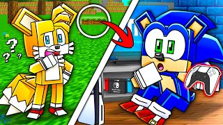 Sonics SECRET GAMING ROOM in Minecraft [upl. by Melvina1]