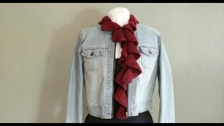 Learn to Knit a Spiral Scarf [upl. by Annatsirhc]