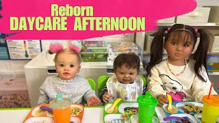 Reborn Daycare RolePlay with Lunch and Nap reborn reborndolls roleplaying [upl. by Niltiak]