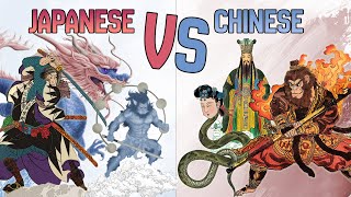 Chinese vs Japanese Gods in Mythology  Whats the Difference [upl. by Moffat]