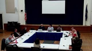 Kingston New Hampshire  Budget Committee  October 3 2024 [upl. by Lyrred]