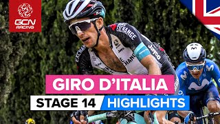 Giro dItalia Stage 14 Highlights  27 Gradients On The Monte Zoncolan [upl. by Reginald]