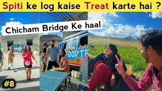 How SPITI Local People Treat Tourists Kibber Village and Chicham Bridge [upl. by Azile]