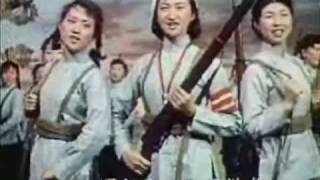 《红花朵朵开》女民兵 Red Flowers Bloom Womens Militia 1960 [upl. by Ignaz71]