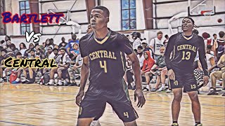 Bartlett vs Central High School Basketball 2022 [upl. by Zink196]