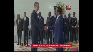 CÉRÉMONIE DE PRÉSENTATION DES VŒUX AU CHEF DE L’ÉTAT SE PAUL BIYA [upl. by Bluma]