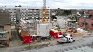 Zeitraffer Abriss und Neubau Gerätehaus Freiwillige Feuerwehr CastropRauxel Löschzug Henrichenburg [upl. by Suiram570]