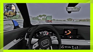 2020 Audi Q5 30 TFSI 26  Euro Truck Simulator 2 Steering Wheel Gameplay [upl. by Grondin]