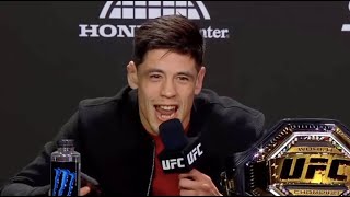 Brandon Moreno Still Sad About Being Cut From UFC  UFC 270 Press Conference [upl. by Esiuol]