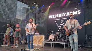 Welshly Arms  Indestructible live  UEFA Euro 2024 Festival Frankfurt Juli 2024 [upl. by Harad]