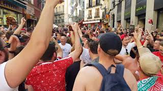 LFC fans singing in Madrid before Champions League Final [upl. by Aynos958]