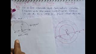 Q4 of Ex 102 Circle Class 9th Maths  Class 9th Maths q4 solution of Ex 102 [upl. by Clarette]