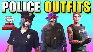 GTA 5 Online How to Get All Police Outfits Bottom Dollar Bounties DLC [upl. by Anis]