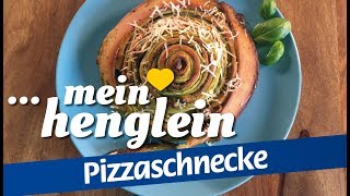 Pizzaschnecke mit frischem Pizzateig von HENGLEIN [upl. by Arihsak]