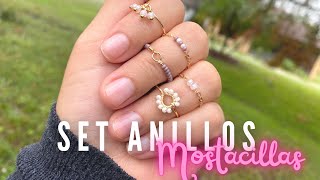 ANILLOS en MOSTACILLA paso a paso en español [upl. by Roma448]