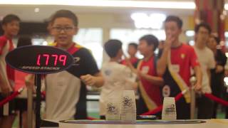 Individual 363 Sport Stacking World Record 1779 Chan Keng Ian [upl. by Sparhawk479]