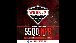 NEPALI ESPORTS WALA PRESENT WEEKLY TOURNAMENT GROUP A  FT NOWA ESPORT 977 ESPORT SAMAN ESPORT [upl. by Sadira]