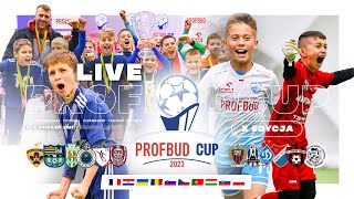 LIVE  U11  X Turniej PROFBUD CUP 2023  niedz 03122023  faza pucharowa  studio  ceremonia [upl. by Minna]