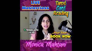 Unlock The Secrets of The Tarot Card Reading with Monica Mahtanis Transformative Live Master Class [upl. by Airbmac]