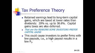 Casharka 4aad Tax Preference Theory Chapter 15 Finance [upl. by Estrella]