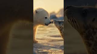 Polar Bear Meets Seal A Heartwarming Story That Will Melt You [upl. by Mansoor]