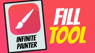 How to FILL in Infinite Painter Tutorial [upl. by Couhp481]