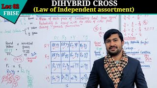 Dihybrid Cross and the Law of Independent Assortment  Class 12 FBISE 2024 [upl. by Yatzeck618]