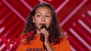 Aretha Franklin  Natural Woman  Océane  The Voice Kids France 2019  Blind Audition [upl. by Iruam142]