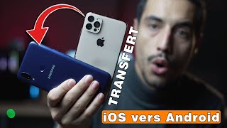 Transfert iOS vers Android  3 méthodes simples et efficaces [upl. by Aryc]