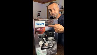 Unboxing Philips 5400 LatteGo [upl. by Saihttam39]