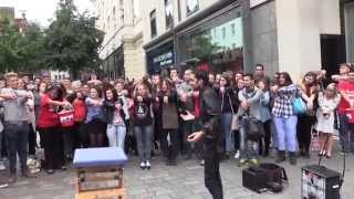 Magician Dynamo perform at Covent Garden [upl. by Charbonnier680]