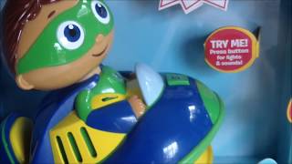 Super Why Hovering Why Flyer toy review Rare Toys [upl. by Notkcorb]