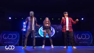 Nonstop Dytto Poppin John 三位機械舞專家 聯手錶演 World of Dance [upl. by Nilatak]