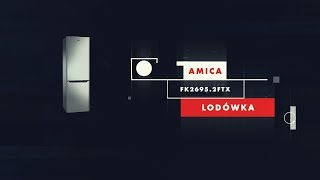 Lodówka AMICA FK26952FTX [upl. by Buckels]