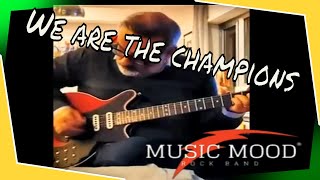 We Are The Champions  Cover del nostro Chitarrista Mauro  Music mood rock band [upl. by Ardnohsed]