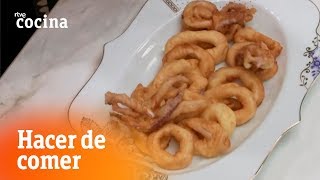 Cómo hacer Calamares rebozados  Hacer de comer  RTVE Cocina [upl. by Notsek]