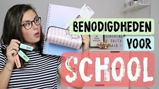 Belangrijke benodigdheden voor school  Tips amp Aanraders  LiveLikeFloor [upl. by Baptiste]