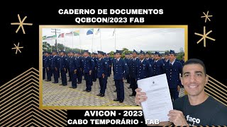 🔥CABO Temporário da AERONÁUTICA – QCBCon 2023  ENTREGA DE DOCUMENTOS FABAVICON  DICAS [upl. by Elac]