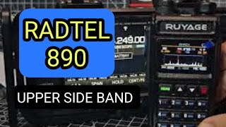 RADTEL RT890  2 METER  Upper Side Band [upl. by Welker]