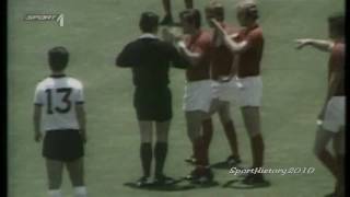 Fussball WM 1970  Deutschland vs England Viertelfinale [upl. by Leihcar]