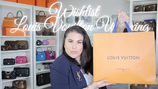 LOUIS VUITTON UNBOXING WISHLIST BAG  Jerusha Couture [upl. by Latsyrcal]