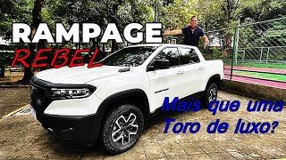 Rampage de entrada é melhor que Fiat Toro topo de linha Veja a minha avaliação com a versão Rebel [upl. by Lorrac]