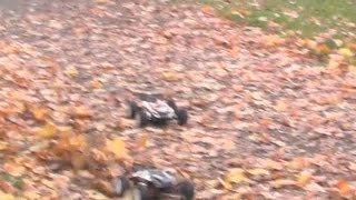 Exotek Losi Mini 8ight T Vs sorted Traxxas ERevo 116 VXL Street amp Park Montage [upl. by Arrotal343]