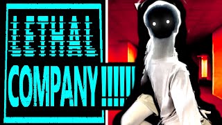 scary space game HORROR WARNING lethal company [upl. by Arty]