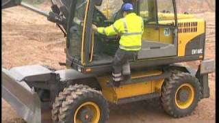 Introduction to the Volvo Wheeled Excavator Operator Videos Part 1 of 16 [upl. by Adnarrim]